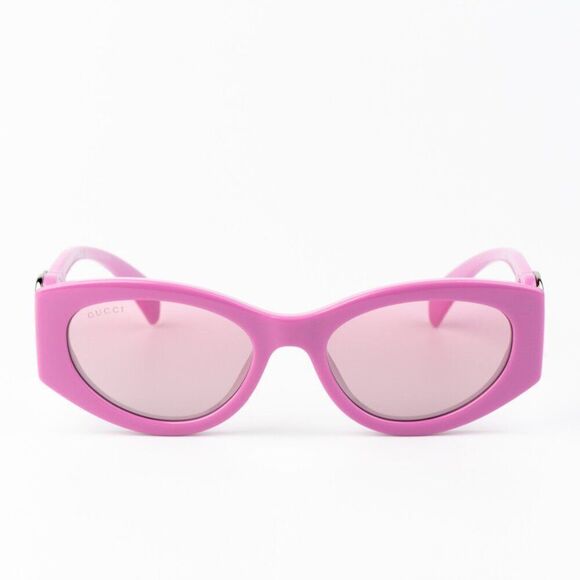 NEW Gucci GG1691S 003 Pink Mirror Women Oval Sunglasses GG 1691S main image 9